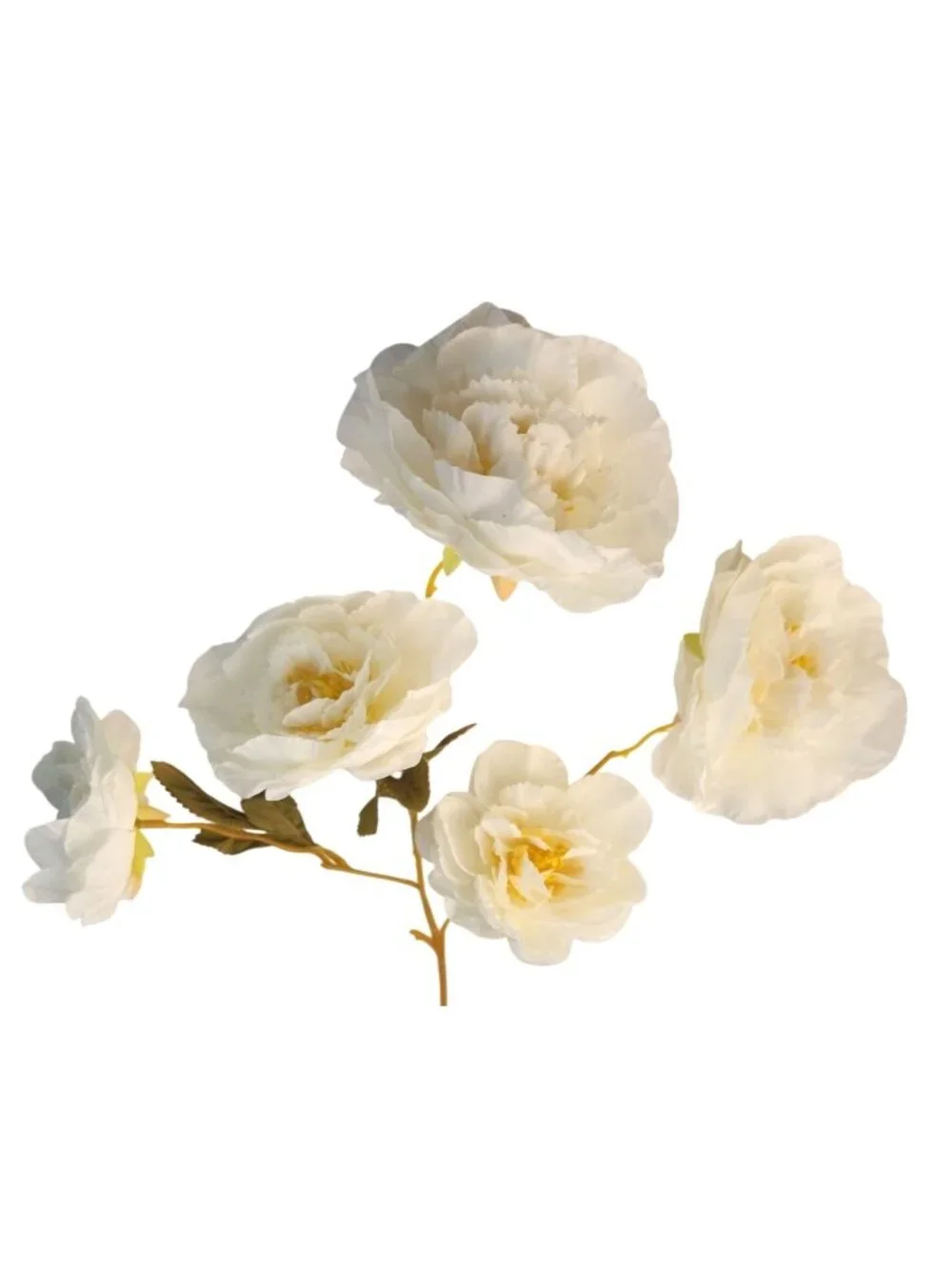 Cream Ranunculus Stems, Faux Ranunculus Flowers, Artificial Flowers, Ivory Flora